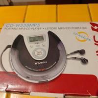 Sansui CD-W338 lettore CD/MP3 portatile 