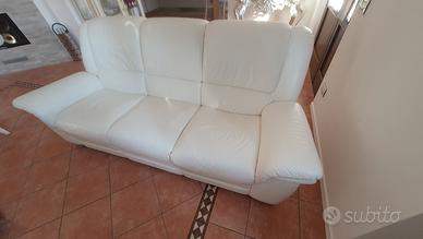 DIVANO 3 POSTI  COLORE BIANCO CHÂTEAU D'SX