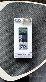 the mandalorian star wars 5 paia di calze