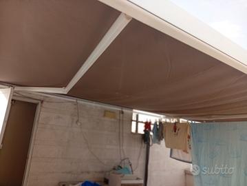 tenda da sole con motore e a manovella 4 x 4