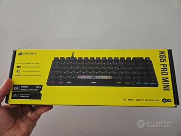 Corsair k65 pro mini layout francese Azerty