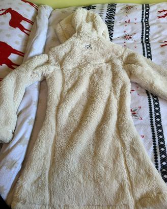 Cappottino peluche bianco avorio