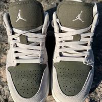 Air Jordan 1 low - 42 - olive green