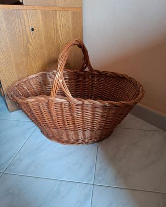 cesta in vimini " cavagna " 