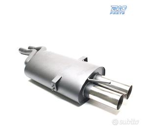 SILENZIATORE DI SCARICO PER BMW SERIE 3 E46 2000- 
