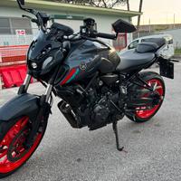 Yamaha MT-07 2021 Storm fluo