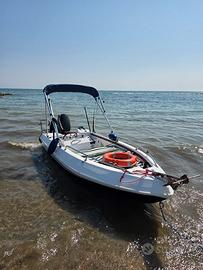 barca 4 posti con evenrude 30 cv 