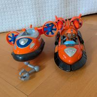 Zuma con 2 veicoli Paw Patrol 