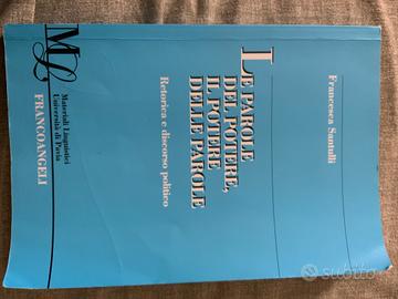 Libro le parole del potere, il potere delle parole