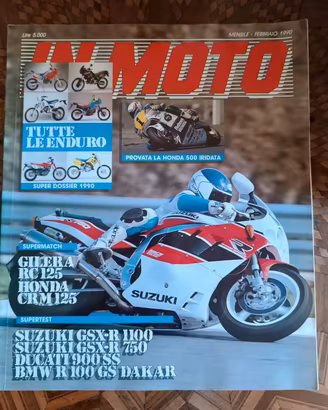 Rivista In Moto - Febbraio 1990 - Super Dossier En
