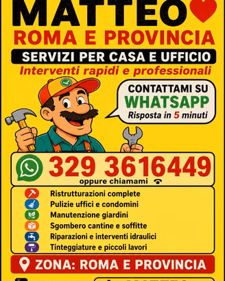  Sgombero cantine,box e soffitte in 24h