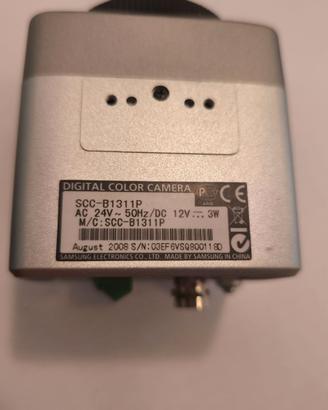 Telecamera Samsung SCC-B1311P da testare