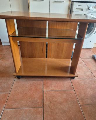 mobile porta tv  con ruote