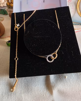 collana Pandora " cerchi  intrecciati"