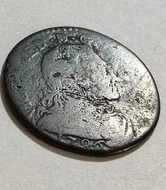 moneta 5 soldi 1796 - regno di Sardegna