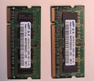 RAM SAMSUNG 1GB 2Rx16 PC2-5300S-555-12-A3