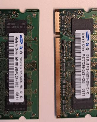RAM SAMSUNG 1GB 2Rx16 PC2-5300S-555-12-A3