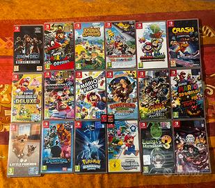 Giochi per switch mario zelda ecc