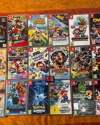 Giochi per switch mario zelda ecc