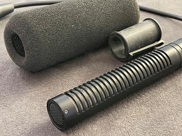 Microfono per videocamera con attacco XLR