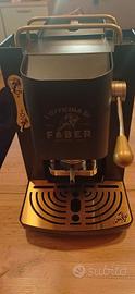 macchina caffe   faber  tutta in ghisa