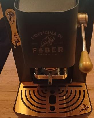 macchina caffe   faber  tutta in ghisa