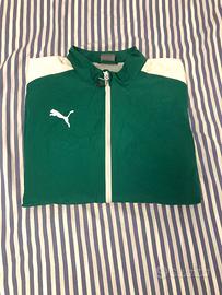 Giacca Puma Antivento Verde Taglia L