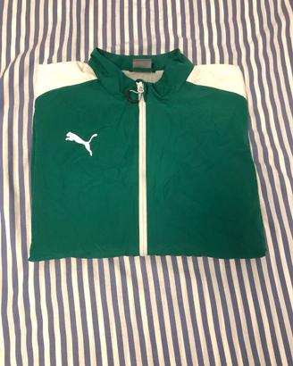 Giacca Puma Antivento Verde Taglia L