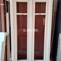 Finestra 89x160 cm in legno - pronta all uso