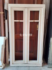 Finestra 89x160 cm in legno - pronta all uso