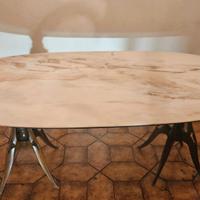 TAVOLO ANNI ‘60 IN MARMO CALACATTA ORO
