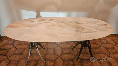 TAVOLO ANNI ‘60 IN MARMO CALACATTA ORO