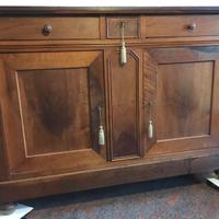 Antica CREDENZA Francese Piemontese 3 cassetti