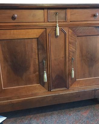 Antica CREDENZA Francese Piemontese 3 cassetti