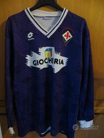maglia calcio vintage Fiorentina 91/92 allenamento