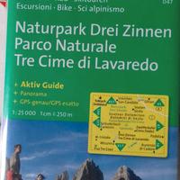 Carta escursionistica Tre Cime di Lavaredo