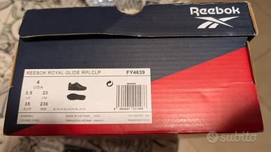 Reebok scarpe nere