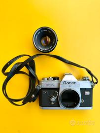 Canon FTb QL obiettivo FD 50mm f/1.8