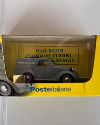 Furgone poste Fiat 500B scala 1:43