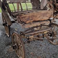 Carrozza da restaurare secondo modello