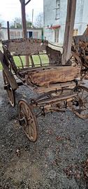 Carrozza da restaurare secondo modello