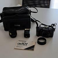 Macchina fotografica  olympus om 101 power focus