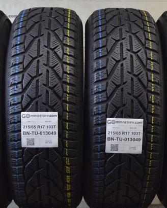 4 Pneumatici 215/65 R17 Orium Suv Ice