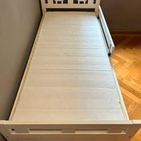 Letto bambini bianco ikea kritter