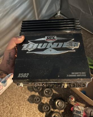 Amplificatore MTX x502 100w RMS