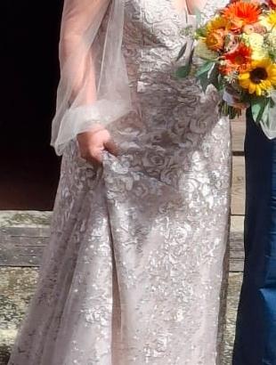 abito da sposa taglia 48/50