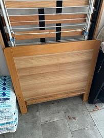 Letto Singolo ZALF per materasso Lungo 210 220