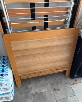 Letto Singolo ZALF per materasso Lungo 210 220