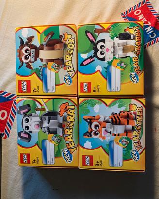 LEGO 40355-40417-40491-40575 (nuovi)