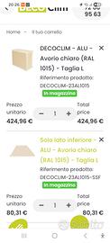 copertura condizionatore  colore Bianco